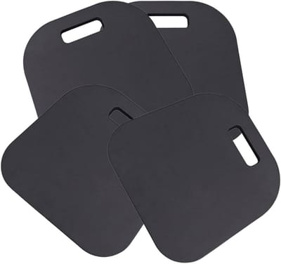 Kniekussen Set - Knielmatten Tuin - Comfortabel Werken - Extra Dik EVA - 4 Stuks - Zwart