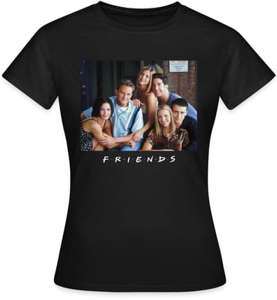 Friends Group Picture T-Shirt Dames