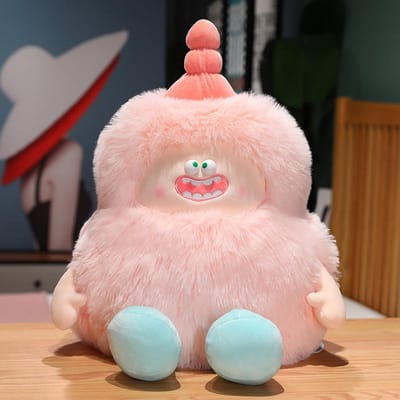 Lelijk Schattig Monster Poppenkussen Pluche Speelgoed Elf Langharig Monster Poppen Lap Doll Geef Vriendin Verjaardagscadeau 50cm