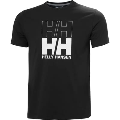 Helly Hansen Core Graphic T 2.0 T-shirt Met Korte Mouwen Zwart S Man