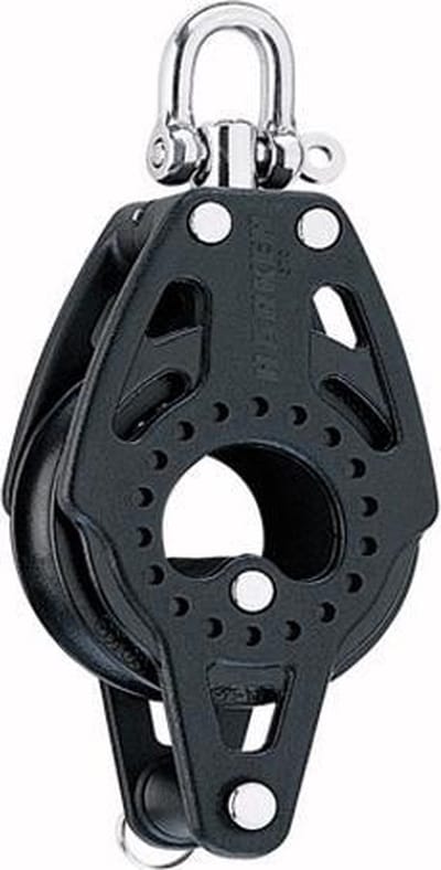 Harken Carbo 1-schijfs+hondsvot 57mm