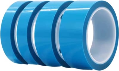 Blauwe PET Tape 50m x 15mm – Montagetape en Transport Tape voor Doe-Het-Zelf Klussen