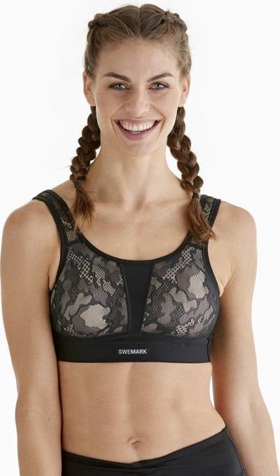 sportbh- dames - de beste sportbeha- camouflage-95D