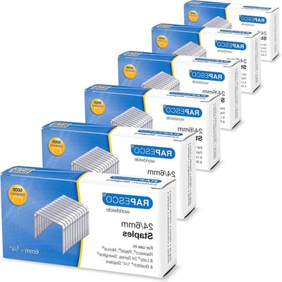 Business Pack: 24-6mm Verzinkte Nietjes No.16 - 6 Dozen 5000 Stuks