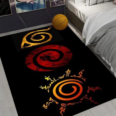 Avontuur Anime N-Naruto Tapijt voor Woonkamer Decoratie Mannengrot Slaapkamer Antislip Kleed Balkon Lounge Vloermat Fans Cadeaus 80*120cm