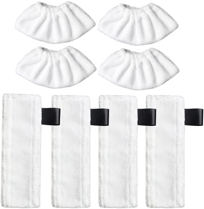 YONO Accessoires Set geschikt voor Kärcher Easyfix SC2 SC3 SC4 SC5 - Mop - Dweil - Microvezel Stoomreinigeraccessoires