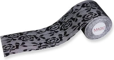 MAGIC Bodyfashion Luxury Lace Boob Tape Zwart Dames - Maat ONE SIZE