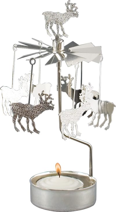 ELAND ROTARY CANDLE ZILVER - PLUTO PRODUKTER