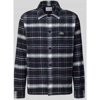 Oversized overhemdjack van puur katoen, model '6CG'