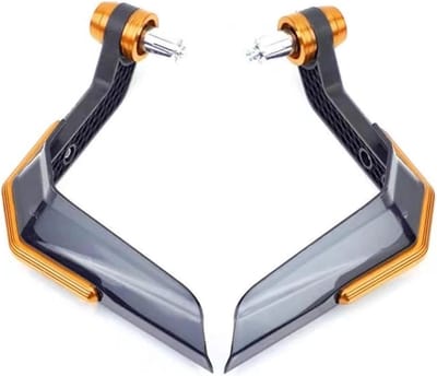 Motor Handkappen - Valbescherming Handvatten - Motor Bescherming - Aluminium Legering - 22MM - Oranje