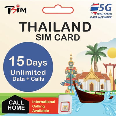 Simkaart Thailand - Data Beltegoed - Reizen Internet - Automatische Activering - 15 Dagen - Niet Van Toepassing