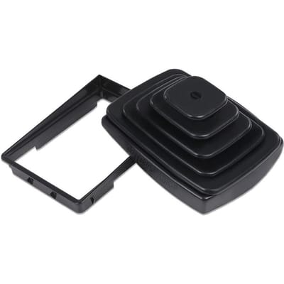 Shifter Boot en Retainer Bezel Set voor Jeep Wrangler TJ 1997-2004 Manual Trans