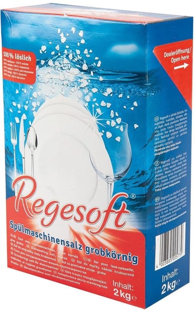 Regesoft vaatwaszout - 2 kg - zout voor de vaatwasser - beschermt tegen kalkaanslag