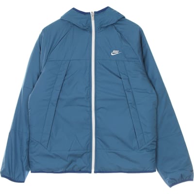 Therma Fit Legacy omkeerbaar herenjack met capuchon Rift Blue/saturn Gold/sail