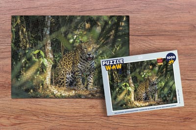 Puzzel Jaguar - Bomen - Planten - Legpuzzel - Puzzel 1000 stukjes volwassenen