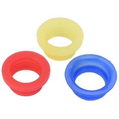 3 stuks Motor Uitlaatpijp Buis Verbindingsadapter Siliconen Pakking voor HSP 1 8 RC Nitro Auto beige