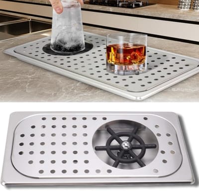 Roestvrijstalen Pitcher voor Glasreiniging, Hoge Druk Schoonmaakmachine voor Bar en Koffiezaak, Ideaal voor Efficiënte Reiniging van Keukenaccessoires