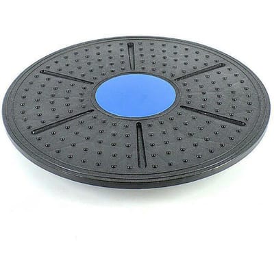 Yoga Balance Board Disc Ronde Taille Twister 360 Graden Rotatie Oefenapparaat Fitnessapparatuur Kinderen Volwassenen Taille Twisting Plate blauw