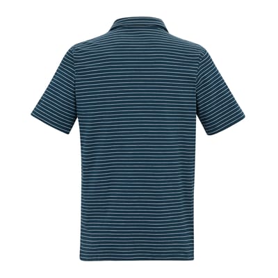 Regatta Heren Hadvo Stripe Polo Shirt (Moonlight Denim/Wit)