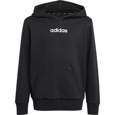 Adidas Essentials Hoodie Zwart 11-12 Years Jongens,Meisjes