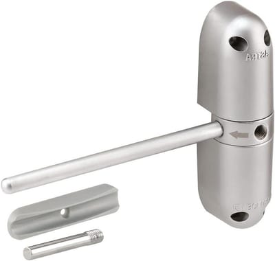Deurdranger Veiligheid Veer - Zelfsluitende Deur - Deuren Automatisch Sluiten - Verstelbare Spanning Snelheid - 4-1/4 inch - Satijn Chroom