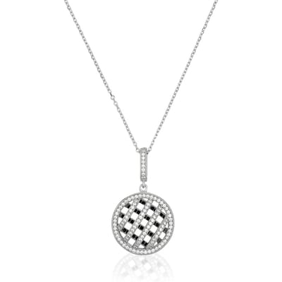 Orphelia Dames 925 Sterling Zilveren Ketting met Hanger - Zilver ZH-4836