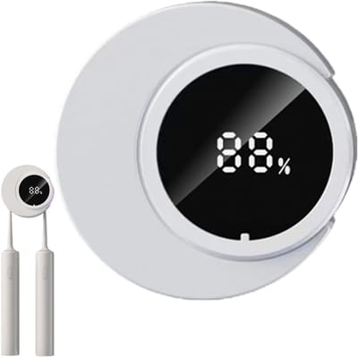 Sterilisator tandenborstel, stip borstelsteun met UV -sterilisator - UV tandenborstelhouder met wandsterilisatie - tandenborstel voor wandbadkamers