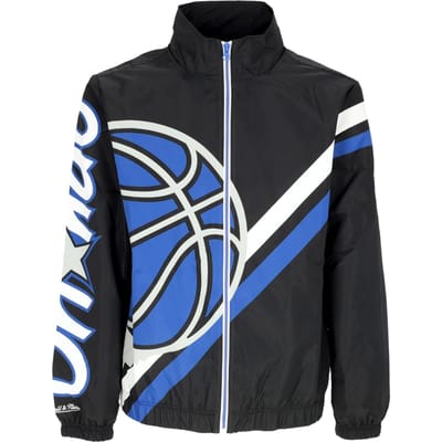 Windjack voor heren Nba Exploded Logo opwarmjack Hardwood Classics Orlmag