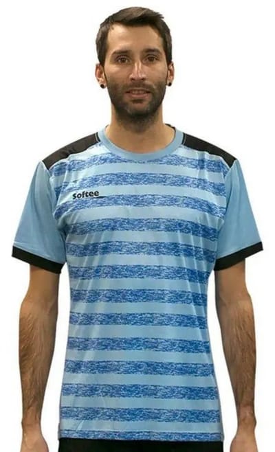 Softee Leader T-shirt Met Korte Mouwen Blauw S Man