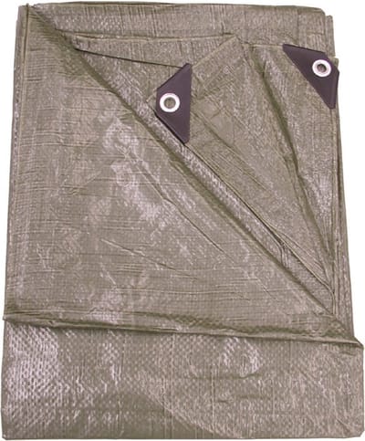 Talen Tools - Dekzeil - 90 gr/m2 - 6 x 10 m - Groen