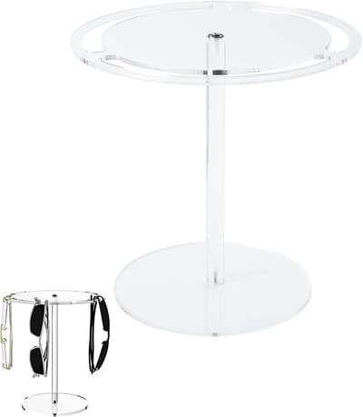 Acrylic Glasses Holder, Glasses Storage, Glasses Display, Glasses Holder for Table, Desk, Dresser - ShopVlot