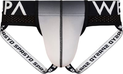 SUPAWEAR SPR Max Gradient Jockstrap Black/White - MAAT S - Heren Ondergoed - Jockstrap voor Man - Mannen Jock