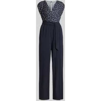 regular fit jumpsuit met V-hals