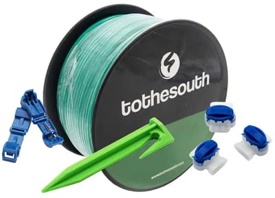 To the South® BIO 2.7mm Universele Installatieset geschikt voor alle Robotmaaiers - 800 meter