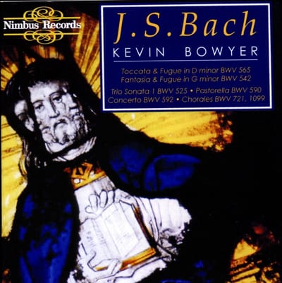 Kevin Bowyer - J.S. Bach: The Works For Organ Volume 1 (CD)