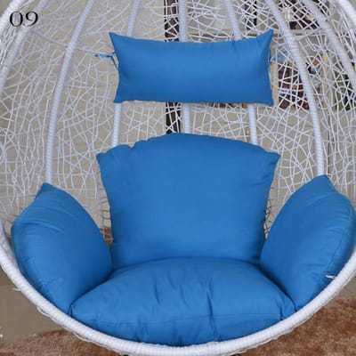 Hangende Schommel Ei Stoel Kussenhoes Terras Grote Ronde Papasan Stoel Kussenhoes Leeg (Geen Vulling) Kussenhoes voor Tuinligstoel as shown