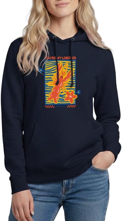 Friends You Are My Lobster Design Hoodie Dames