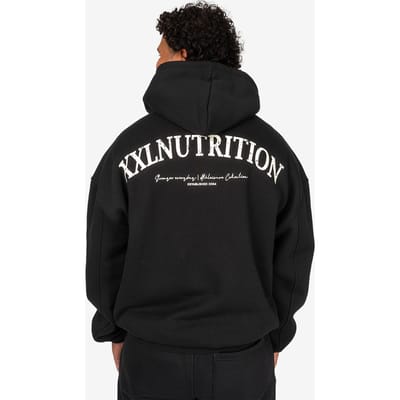 XXL Sportswear Athleisure Hoodie - Black Zwart XXL