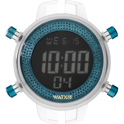 Horloge Watxandco Rwa1042. Doos, Kleur Blauw. Vrouw. black