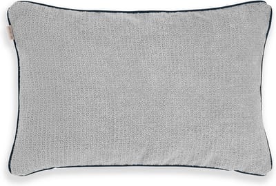 Knit Factory Snooze Sierkussen - Rechthoekig kussen - Kussen woonkamer - Bank kussen - Decoratie kussen - Licht Grijs - 60x40 cm - Rechthoekig kussen - Superzacht en pluizig - Kussenhoes inclusief kussenvulling