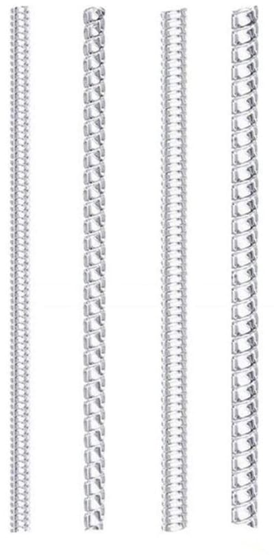 Ringverkleiner - Ring verkleiner - Ring verkleiner onzichtbaar - Ring kleiner maken - Ring adjuster - Transparant - 4 stuks van 10CM lang - 2,3,4 en 5MM breed -
