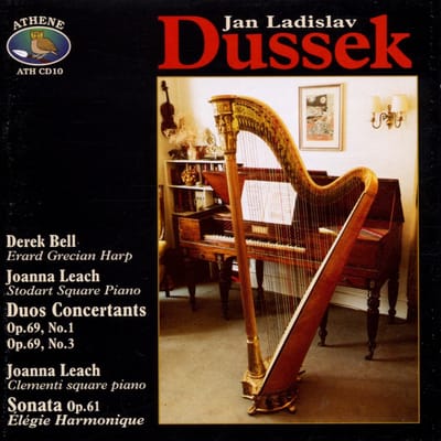 Bell, Derek & Joanna Leach - Dussek: Harp Duos Etc (CD)