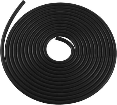 Sealing cord van 10 meter, 5 mm diameter EPDM, rond profiel voor voegen en gaten, ideaal voor beton en afdichting