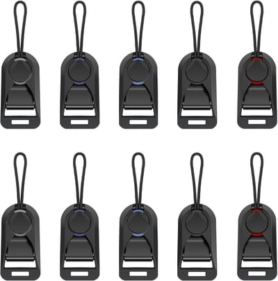 10 Stuks Duurzame Snelle Ontgrendelingshaak voor Camera Schouderriemen, Universele Verbinders en Accessoires