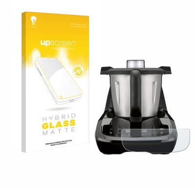 upscreen - Screenprotector voor SilverCrest Monsieur Cuisine compact - Folie Beschermfolie Beschermglas matte