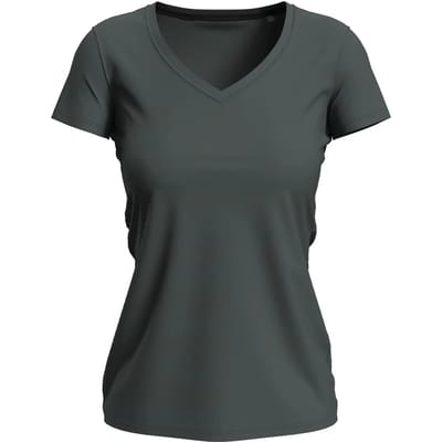 Stedman Claire V-Neck Women S9710 - Slate Grey (Solid) - M