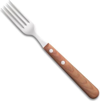 Robert Herder Tafelvork – Buckels – RVS – Lemmet 20 cm – Heft Kersenhout