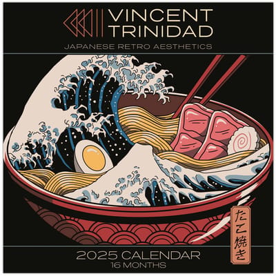 Vincent Trinidad 2025 30X30 Broschürenkalender