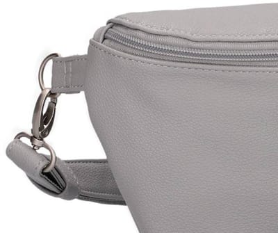 zwei Gordeltas Mademoiselle.M MH4 Hip Bag Foggy Grijs
