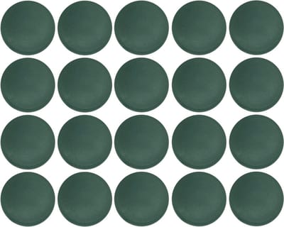 Afdekdoppen voor Torx - Schroefdoppen sierdoppen - Meubels Afwerken - Bescherming tegen stof - 13.5 mm - Olijfgroen